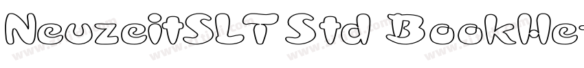 NeuzeitSLTStd BookHe字体转换